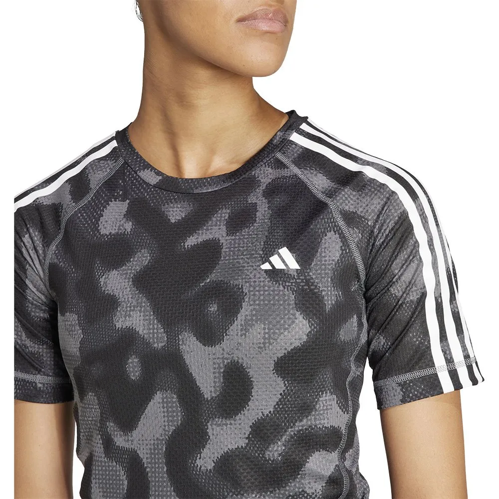 adidas Own The Run Excite Aop T-shirt Med Korta ärmar female
