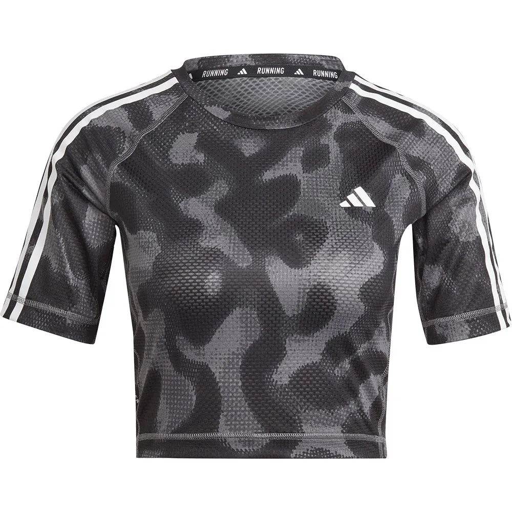adidas Own The Run Excite Aop T-shirt Med Korta ärmar female