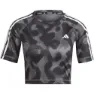 adidas Own The Run Excite Aop T-shirt Med Korta ärmar female