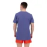 adidas Own The Run Heather T-shirt Med Korta ärmar male, Dark blue melange