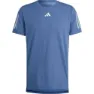 adidas Own The Run Heather T-shirt Med Korta ärmar male, Dark blue melange