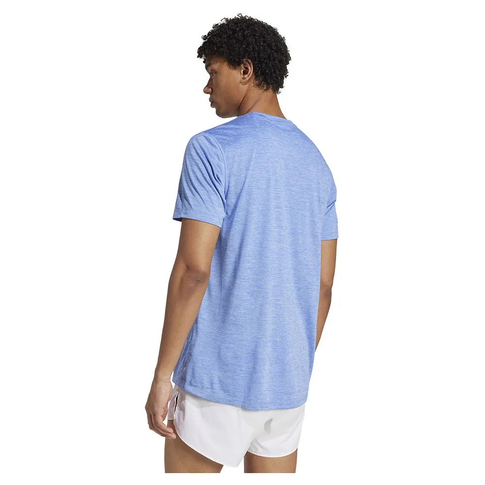 adidas Own The Run Melange T-shirt Med Korta ärmar male