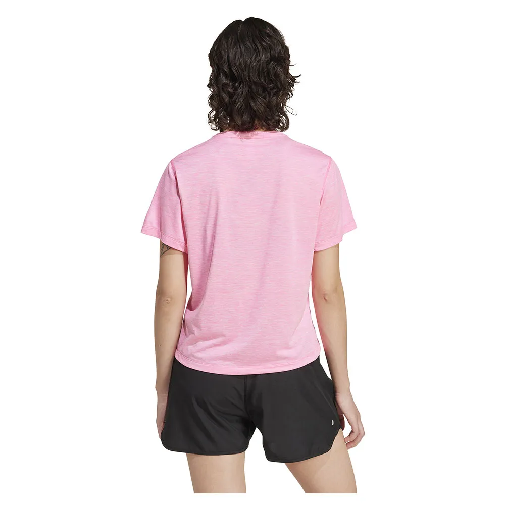 adidas Own The Run Melange T-shirt Med Korta ärmar male