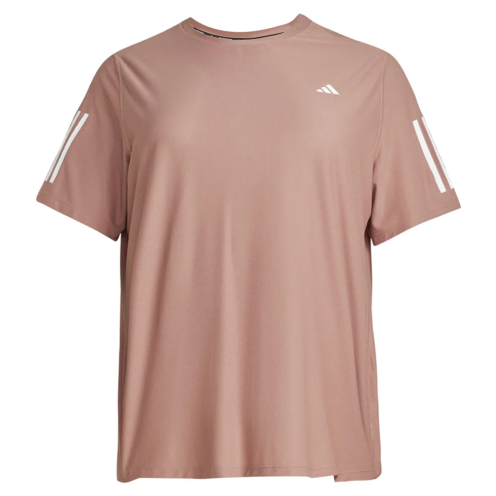 adidas Own The Run Plus T-shirt Med Korta ärmar female, Warm clay adidas Own The Run Plus T-shirt Med Korta ärmar female, Warm clay