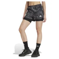 adidas Own The Run Spray Dye 2in1 Shorts male adidas Own The Run Spray Dye 2in1 Shorts male