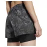 adidas Own The Run Spray Dye 2in1 Shorts male