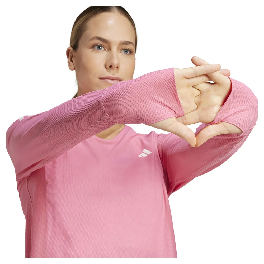 adidas Own The Run T-shirt Med Lång ärm male