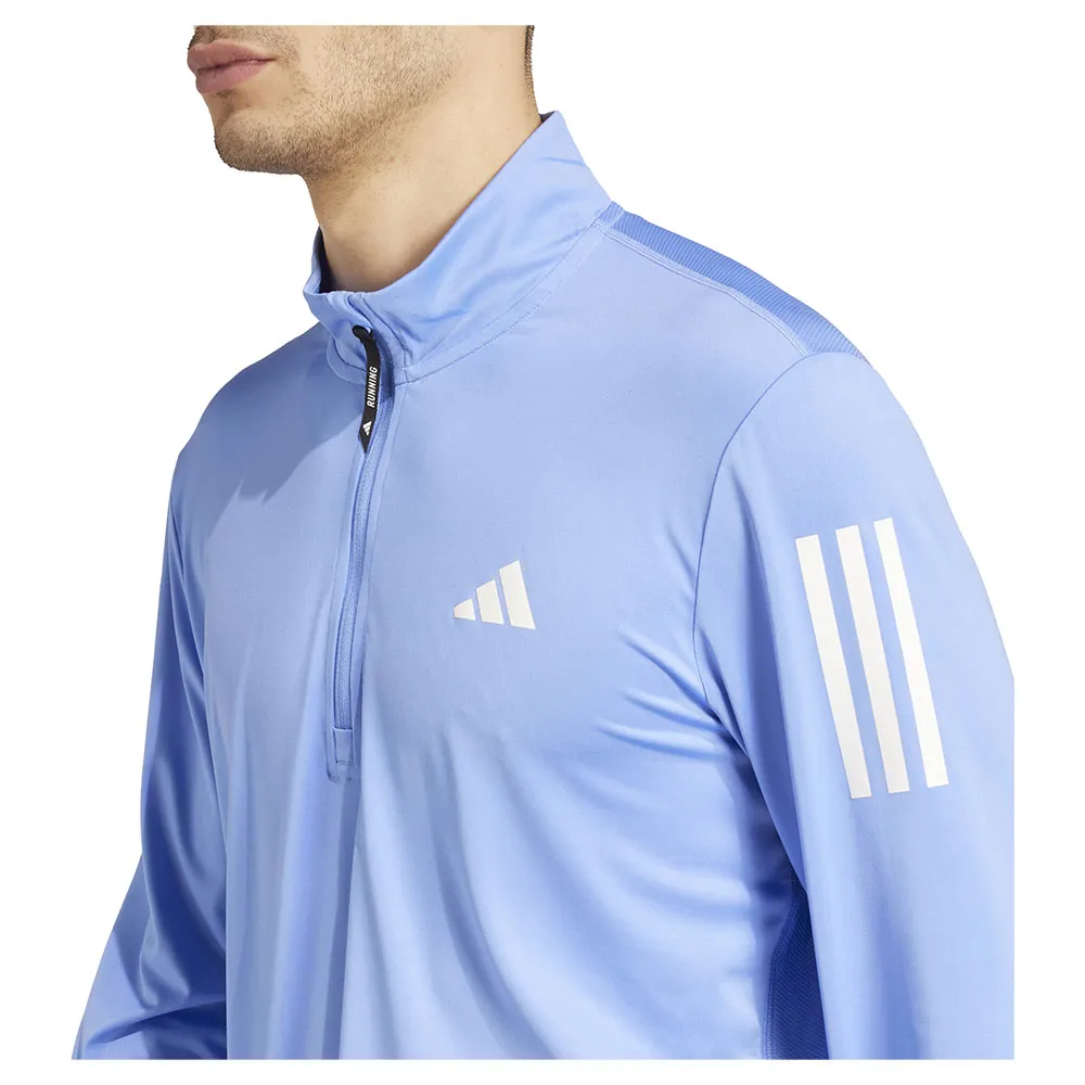 adidas Own The Run Tröja Med Halv Dragkedja male adidas Own The Run Tröja Med Halv Dragkedja male