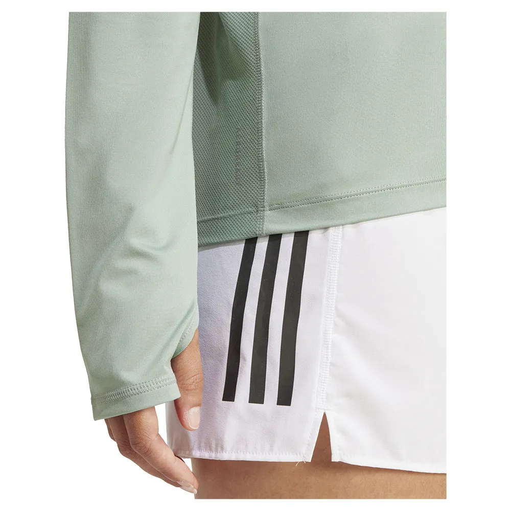 adidas Own The Run Tröja Med Halv Dragkedja male