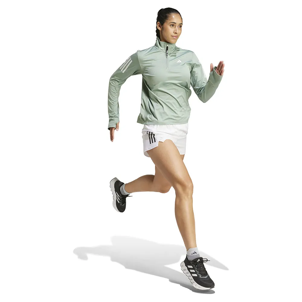 adidas Own The Run Tröja Med Halv Dragkedja male
