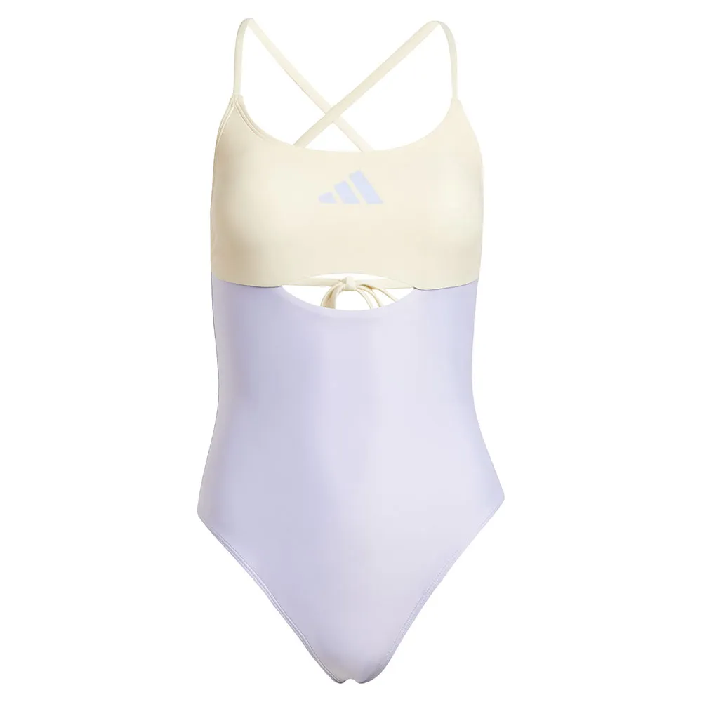 adidas Padded Colorblock X Back Baddräkt female, Violet tone / warm vanilla adidas Padded Colorblock X Back Baddräkt female, Violet tone / warm vanilla