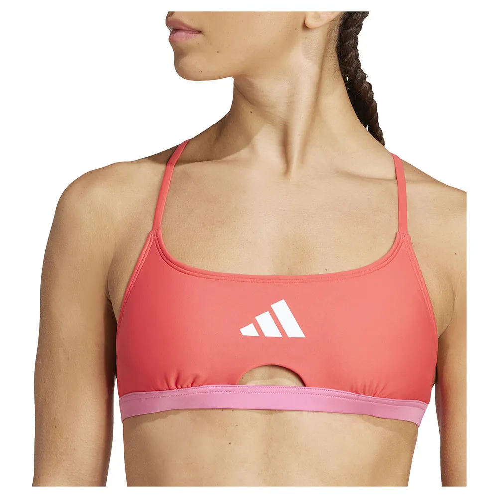 adidas Padded Colorblock X Back Bikini female adidas Padded Colorblock X Back Bikini female