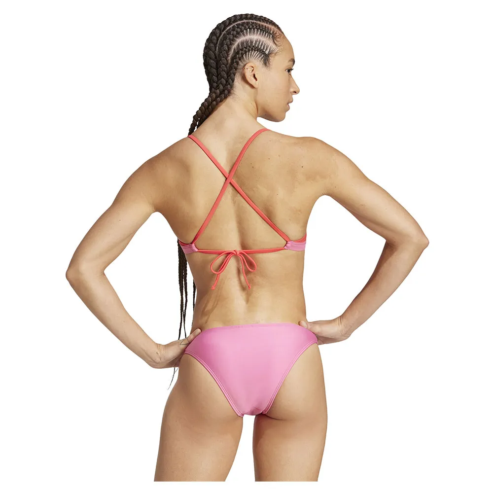 adidas Padded Colorblock X Back Bikini female adidas Padded Colorblock X Back Bikini female