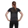 adidas Primeknit T-shirt Med Korta ärmar female, Black / dgh solid grey