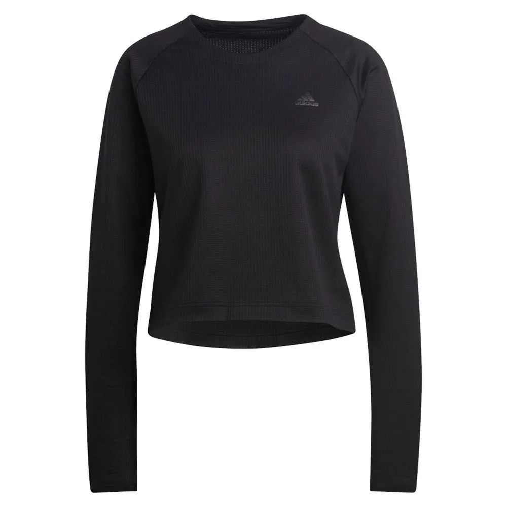 adidas Ri 3b Warm T-shirt Med Lång ärm female, Black