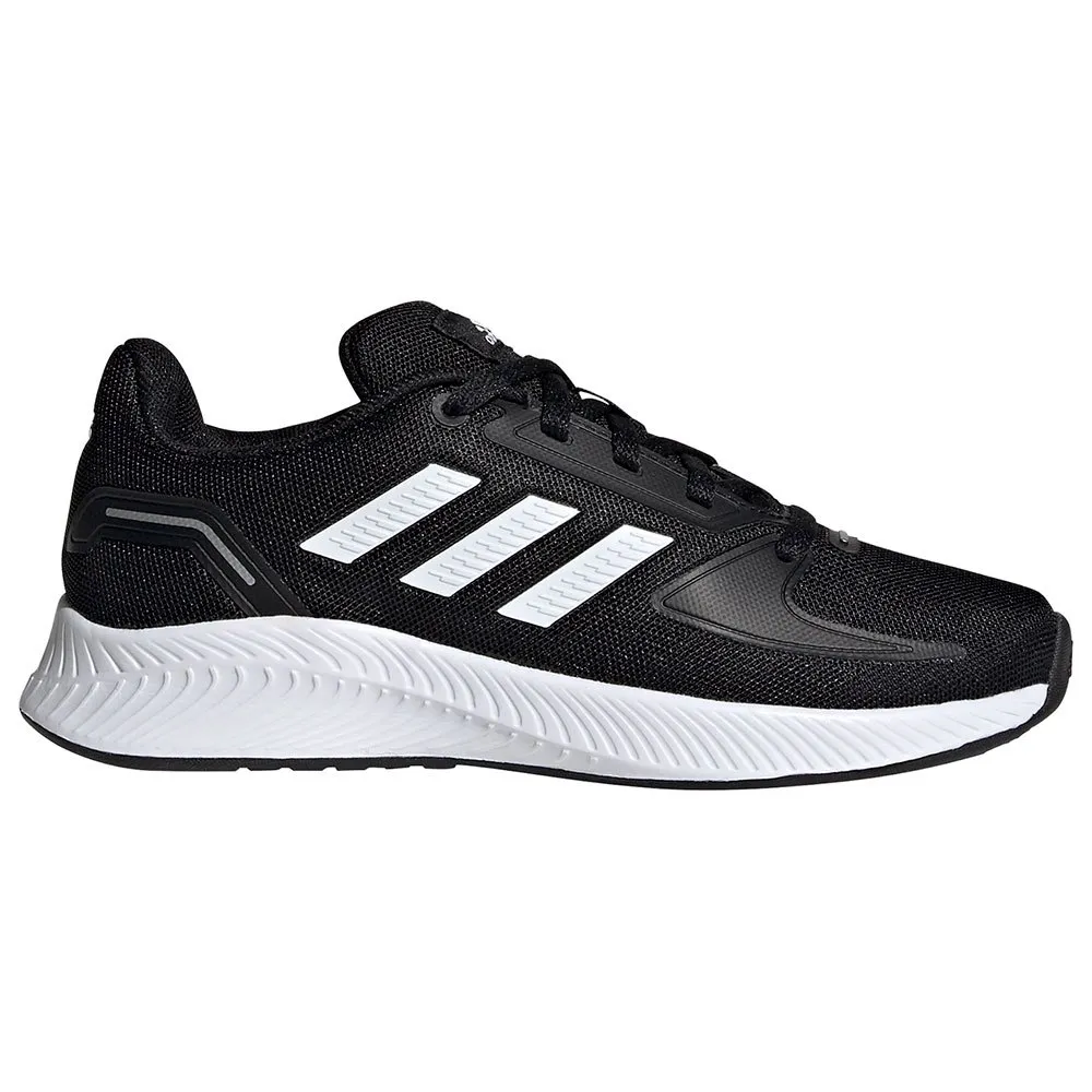 adidas Run Falcon 2.0 Skor, Core black / ftwr white / silver met., EU 36 2/3
