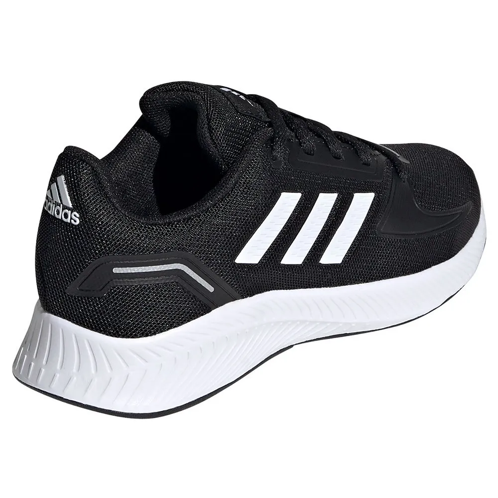 adidas Run Falcon 2.0 Skor, Core black / ftwr white / silver met., EU 36 2/3