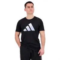 adidas Run Icons 3 Bar T-shirt Med Korta ärmar male adidas Run Icons 3 Bar T-shirt Med Korta ärmar male