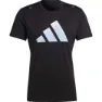 adidas Run Icons 3 Bar T-shirt Med Korta ärmar male, Black
