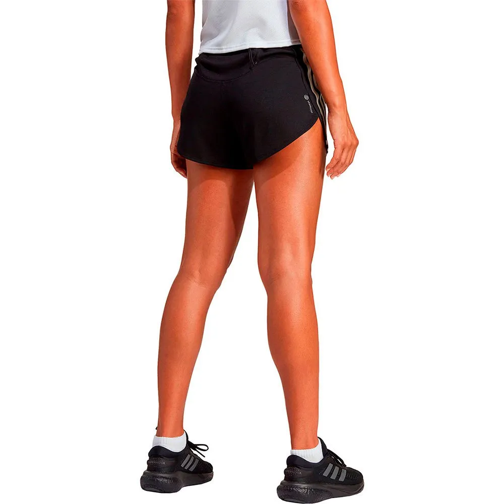 adidas Run Icons 3s Lo 3´´ Shorts female, Black adidas Run Icons 3s Lo 3´´ Shorts female, Black