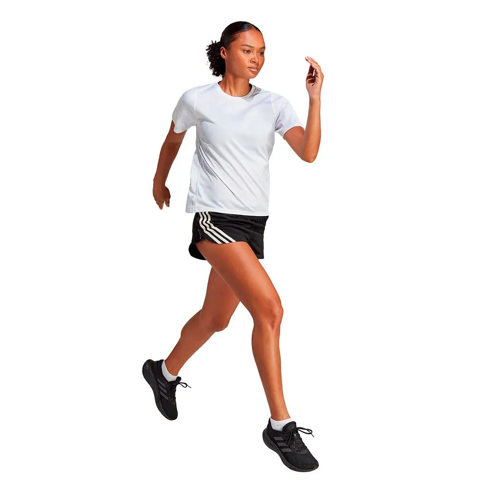 adidas Run Icons 3s Lo 3´´ Shorts female, Black adidas Run Icons 3s Lo 3´´ Shorts female, Black