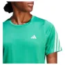 adidas Run Icons 3s Lo Ca T-shirt Med Korta ärmar female, Semi court green