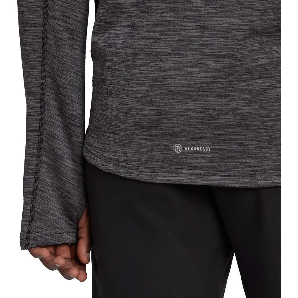 adidas Run Icons Cover Tröja male, Black