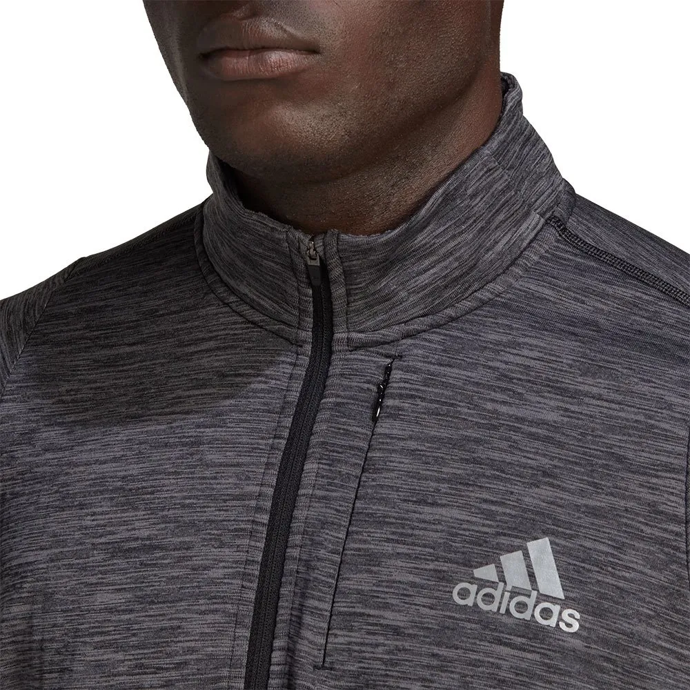 adidas Run Icons Cover Tröja male, Black