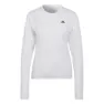 adidas Run Icons T-shirt Med Lång ärm female, White