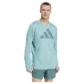 adidas Run It T-shirt Med Lång ärm male, Mint ton