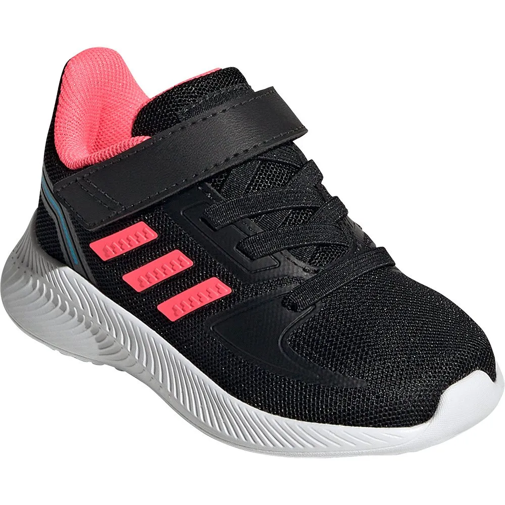 adidas Runfalcon 2.0 Joggingskor För Spädbarn male, Core black / acid red / sky rush adidas Runfalcon 2.0 Joggingskor För Spädbarn male, Core black / acid red / sky rush