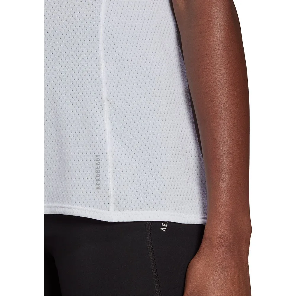 adidas Runner T-shirt Med Korta ärmar female, White