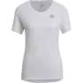 adidas Runner T-shirt Med Korta ärmar female, White