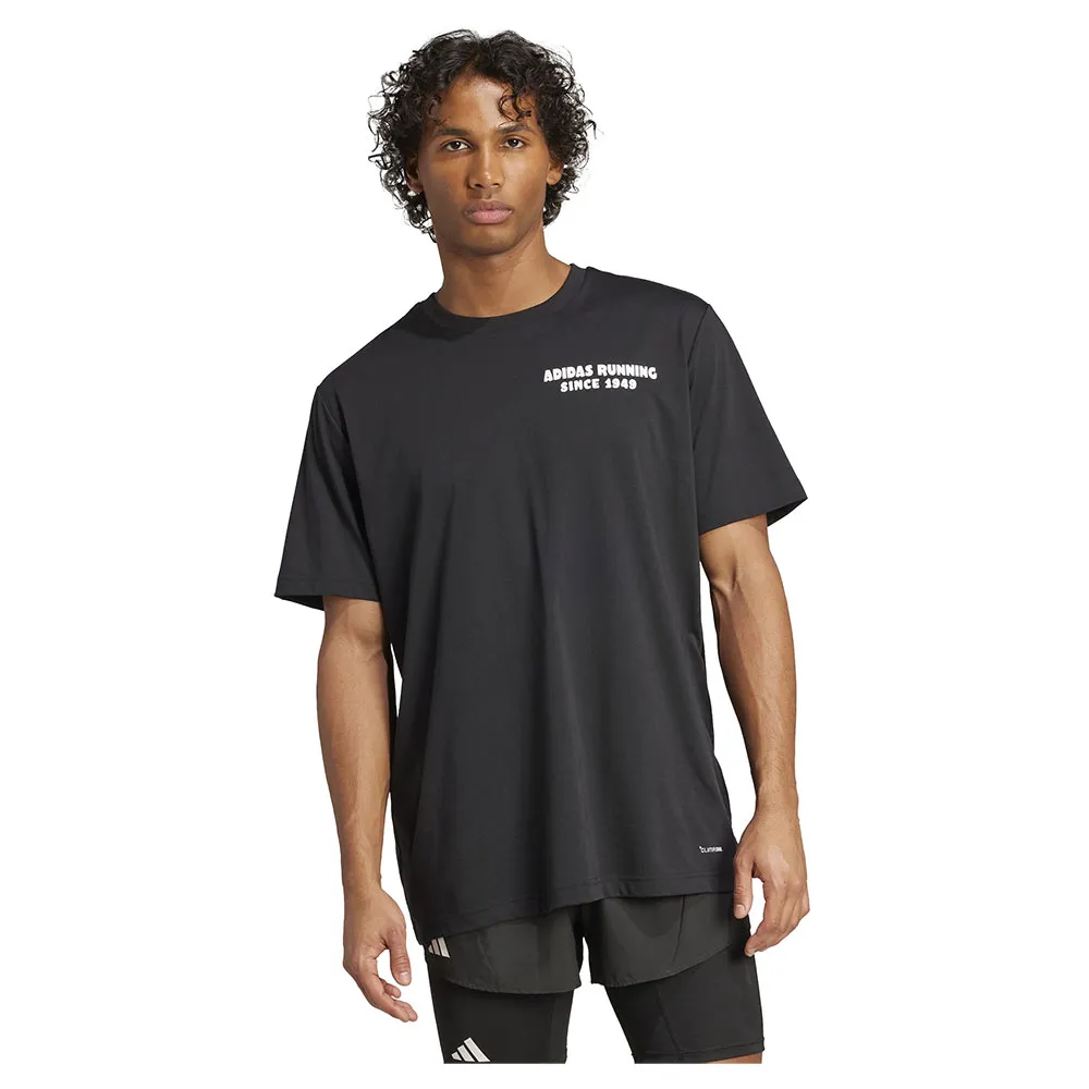 adidas Running Tacos Later Graphic T-shirt Med Korta ärmar male adidas Running Tacos Later Graphic T-shirt Med Korta ärmar male