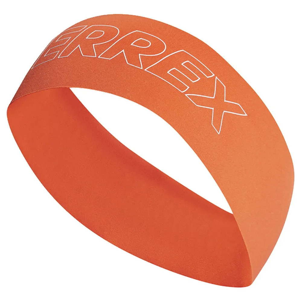 adidas Terrex Aeroready Hårband male, Semi impact orange / white