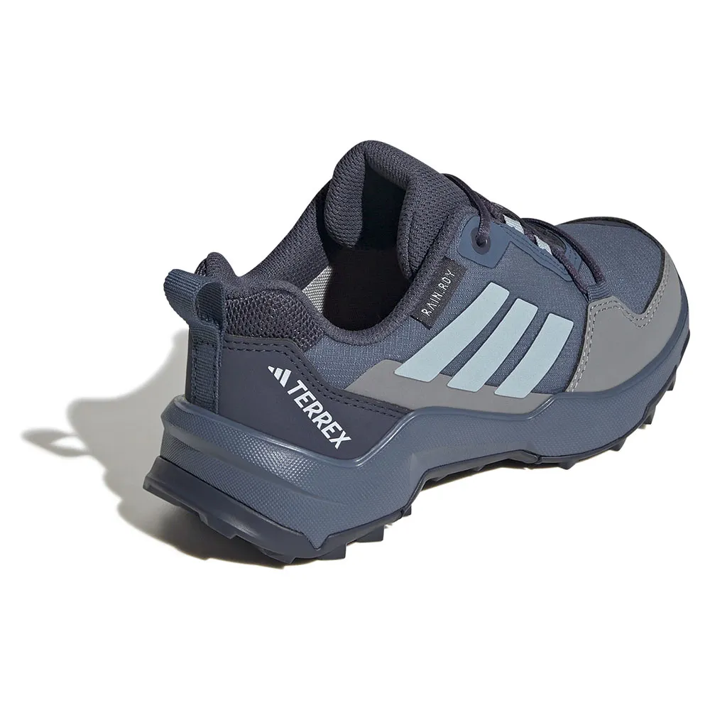 adidas Terrex Ax4r Rain.rdy Barnvandringsskor, Wonder steel / magic grey / shadow navy, EU 35