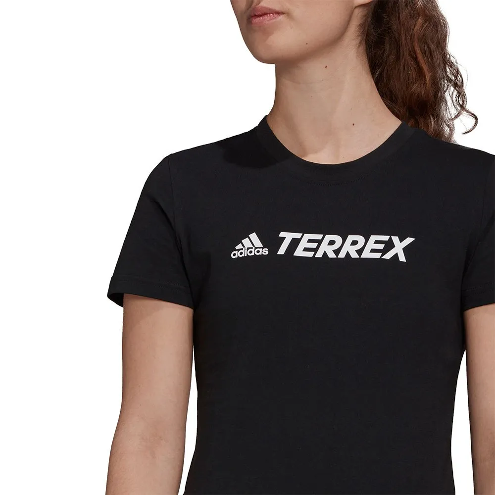 adidas Terrex Better Cotton Classic Logo T-shirt Med Korta ärmar