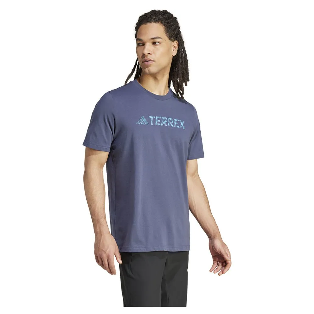 adidas Terrex Logo T-shirt Med Korta ärmar, Shadow navy adidas Terrex Logo T-shirt Med Korta ärmar, Shadow navy