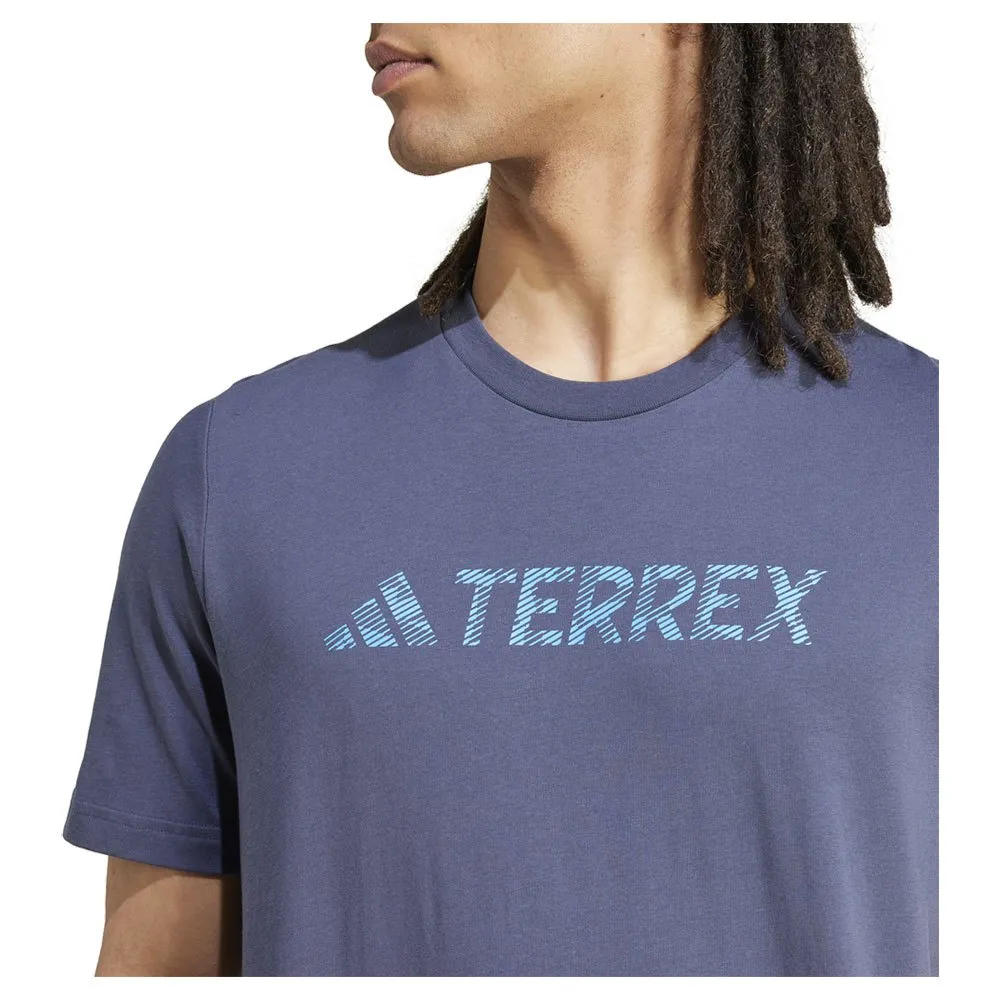 adidas Terrex Logo T-shirt Med Korta ärmar, Shadow navy adidas Terrex Logo T-shirt Med Korta ärmar, Shadow navy