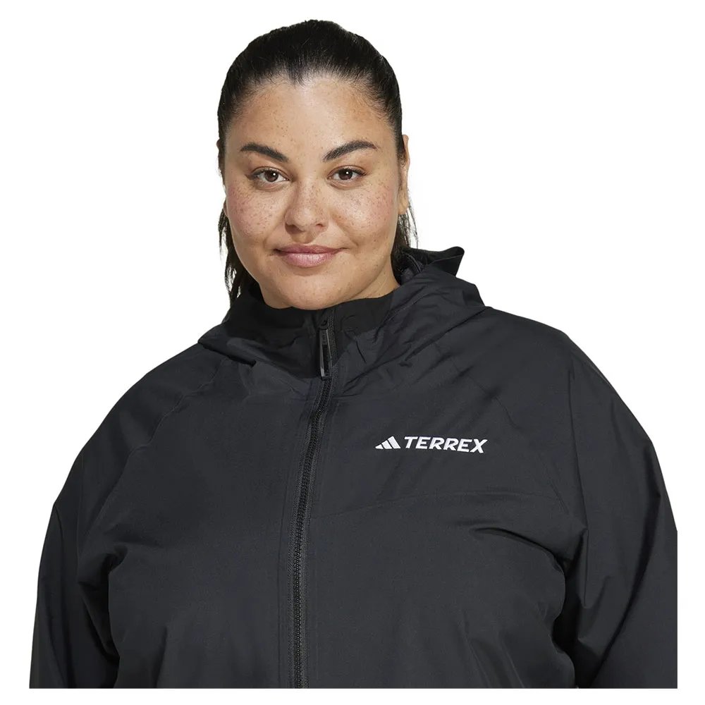 adidas Terrex Multi 2l Rain.rdy Plus Jacka, Black / black adidas Terrex Multi 2l Rain.rdy Plus Jacka, Black / black