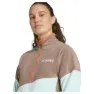 adidas Terrex Multi Climawarm Anorak Fleece Med Halv Dragkedja