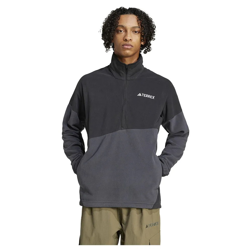 adidas Terrex Multi Climawarm Fleece Med Halv Dragkedja