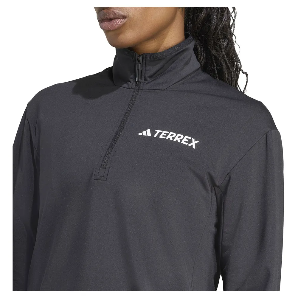 adidas Terrex Multi Climawarm Tech Fleece Med Halv Dragkedja