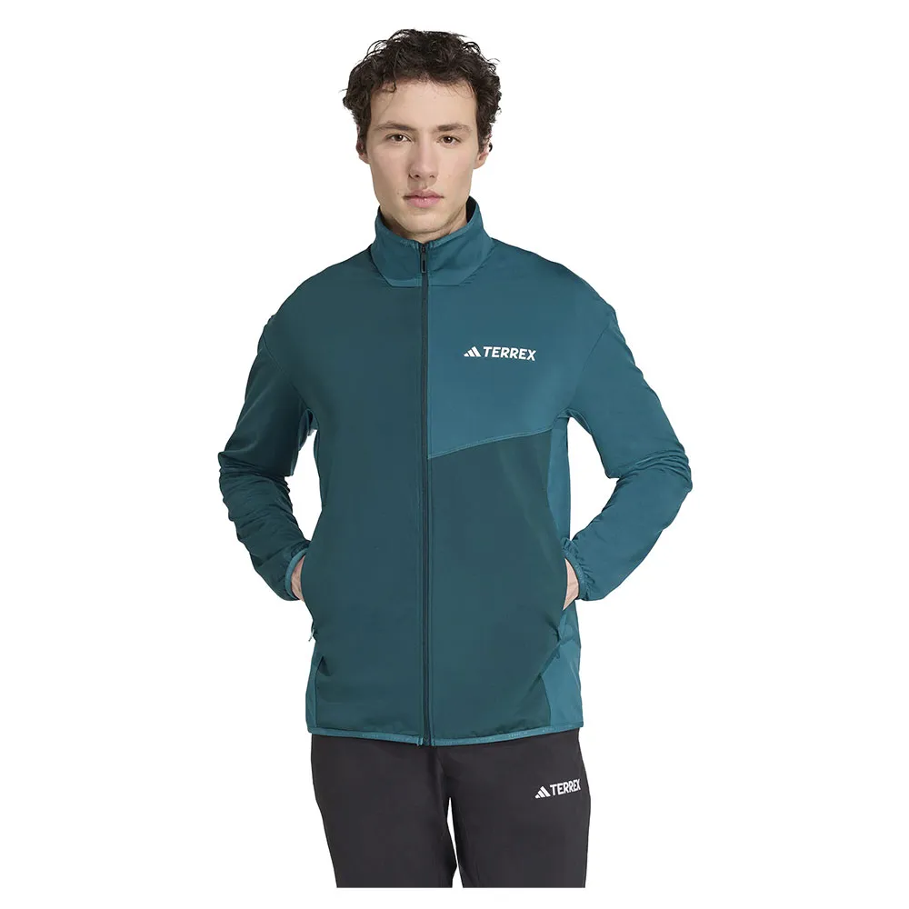 adidas Terrex Multi Climawarm Tech Fleecejacka Med Dragkedja adidas Terrex Multi Climawarm Tech Fleecejacka Med Dragkedja
