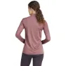 adidas Terrex Multi Halv Dragkedja Långärmad T-shirt, Quiet crimson