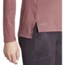 adidas Terrex Multi Halv Dragkedja Långärmad T-shirt, Quiet crimson