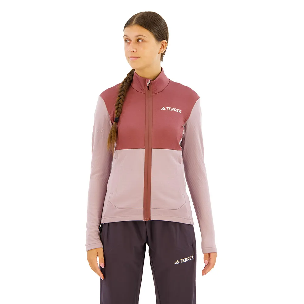 adidas Terrex Multi Light Fleecejacka Med Dragkedja adidas Terrex Multi Light Fleecejacka Med Dragkedja