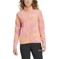 adidas Terrex Multi Printed Fleecejacka Med Dragkedja adidas Terrex Multi Printed Fleecejacka Med Dragkedja