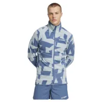 adidas Terrex Multi Printed Fleecejacka Med Dragkedja