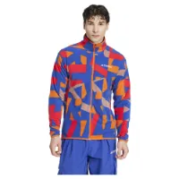 adidas Terrex Multi Tryckt Fleecejacka Med Dragkedja